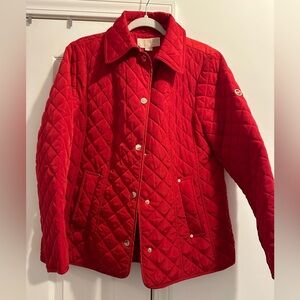 Michael Kors Quilted Red Women's Jacket